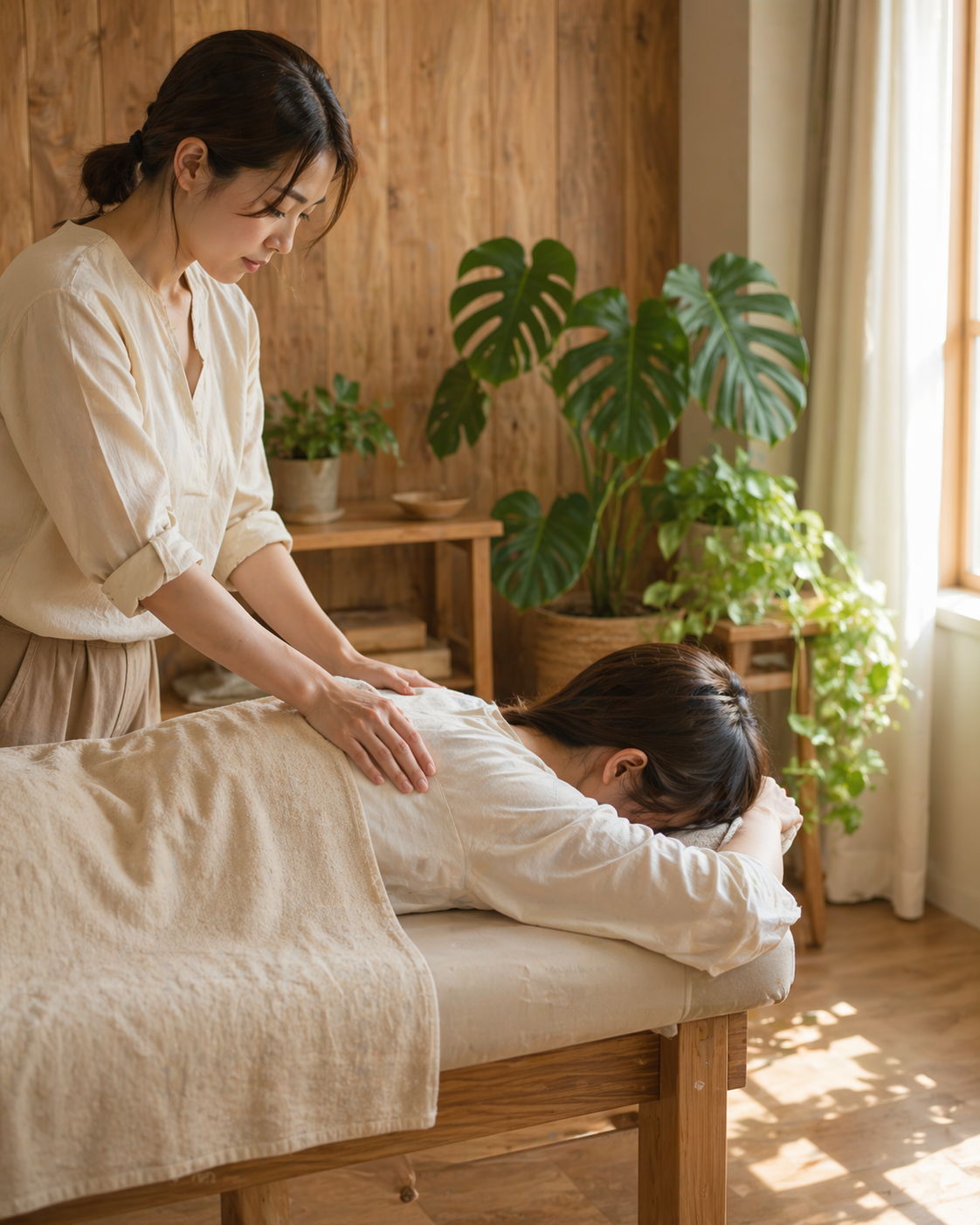 seion の施術風景